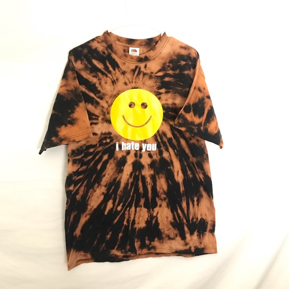 Urban Outfitters Tops - Custom ‘I hate you’ smile T-shirt Urban Outfitters Tops - Custom ‘I hate you’ smile T-shirt
